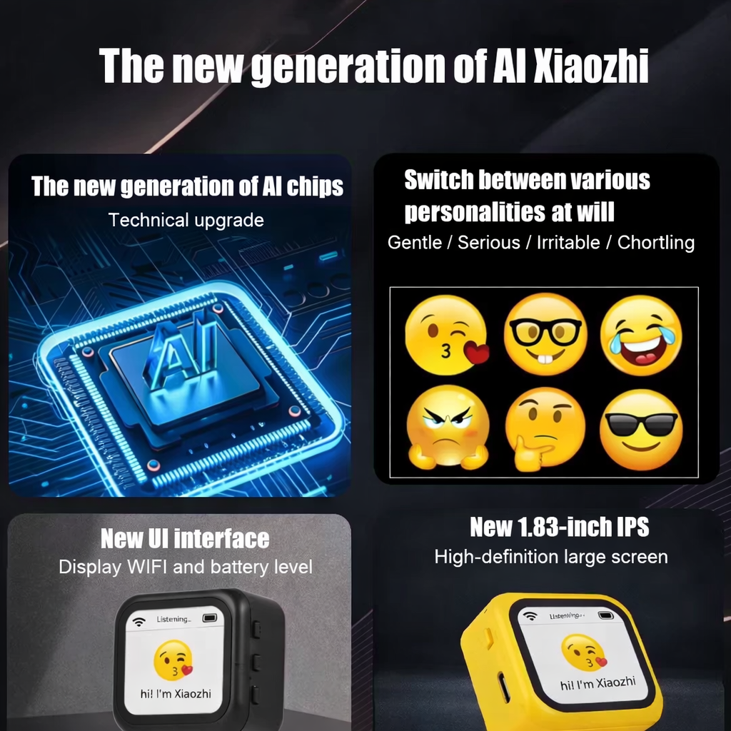 AI Xiaozhi Chat Robot – Supports ChatGPT, Deepseek, Doubao & Tongyi