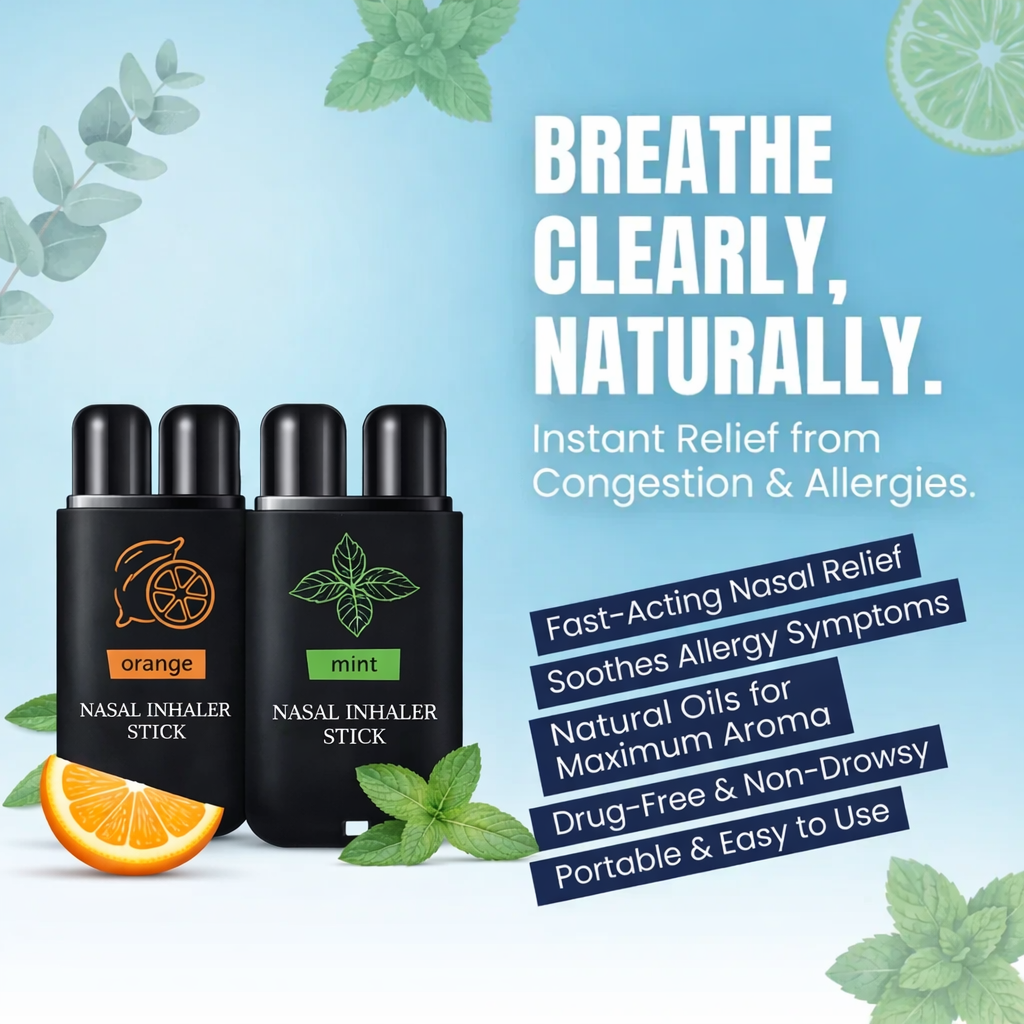Fruit & Mint Variety - Instant Nasal Congestion Relief