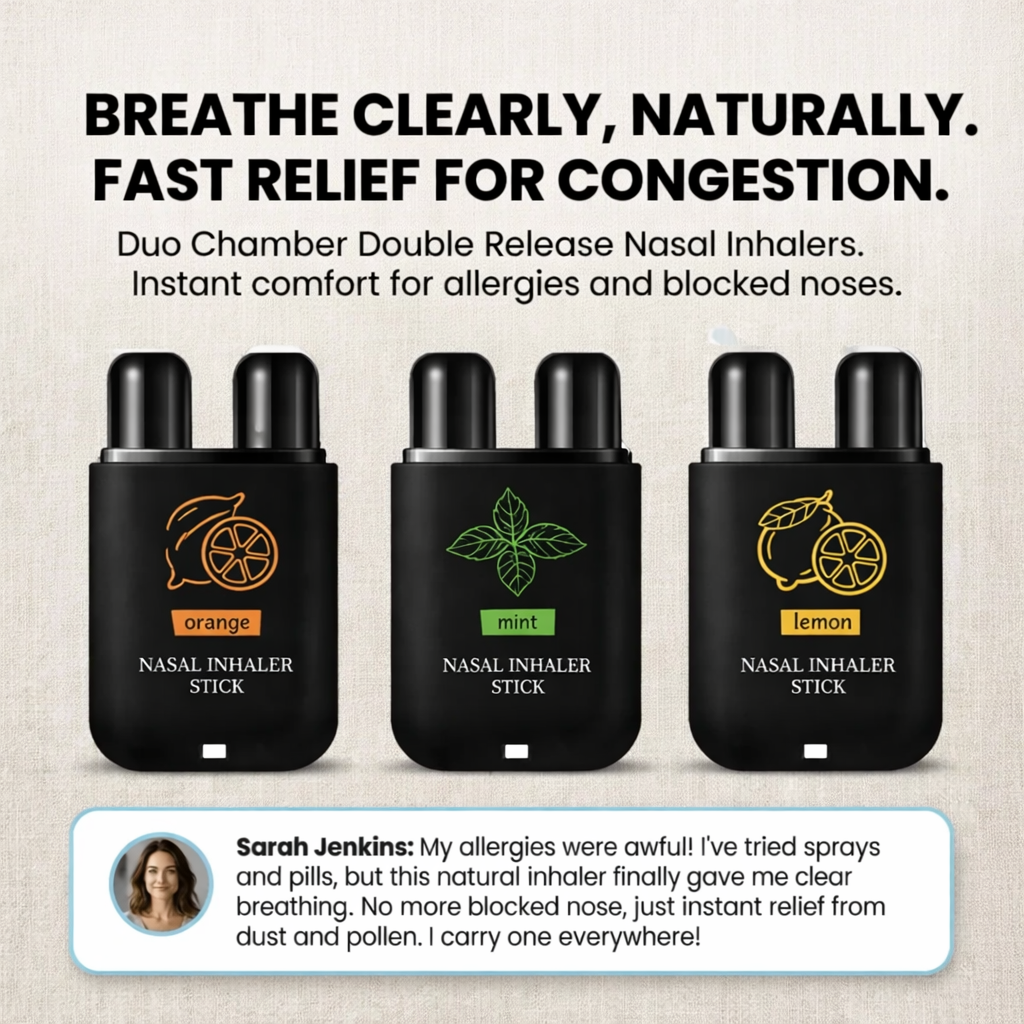 Fruit & Mint Variety - Instant Nasal Congestion Relief