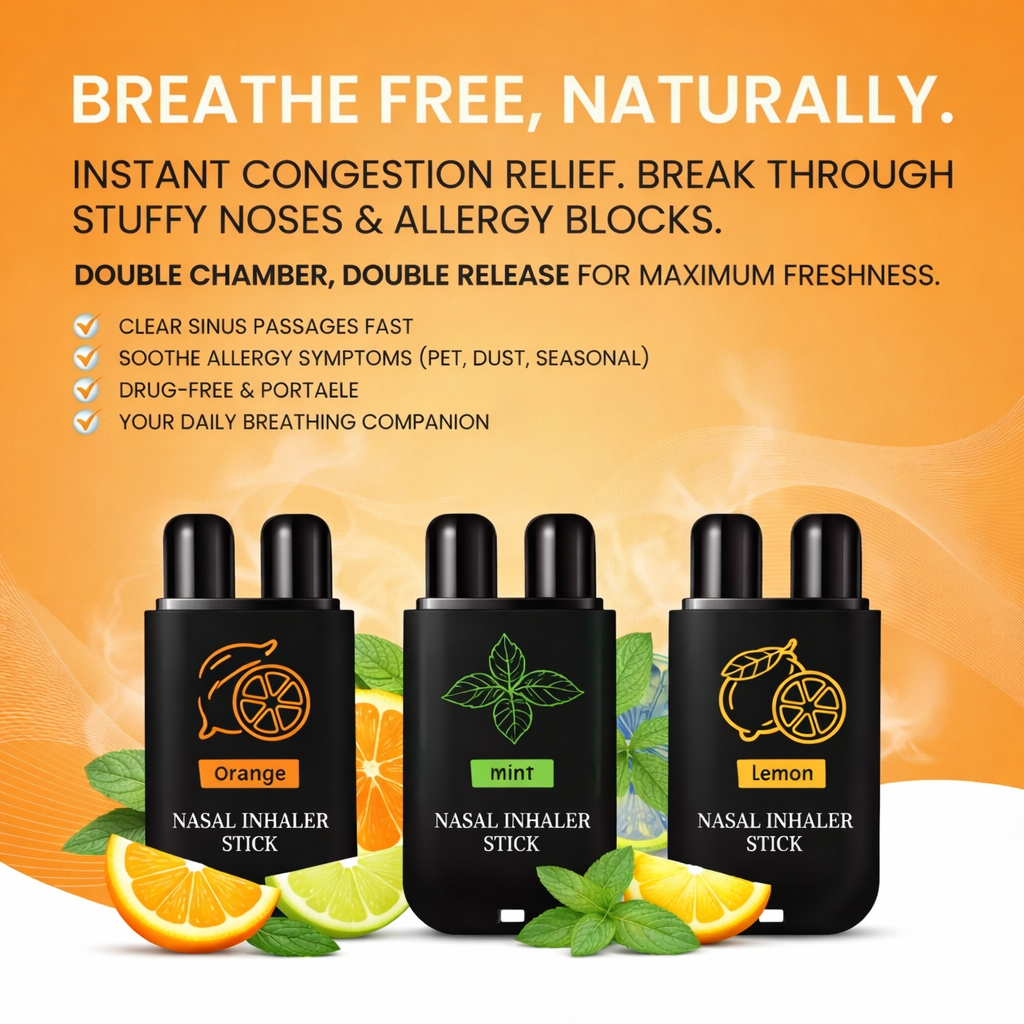 Fruit & Mint Variety - Instant Nasal Congestion Relief