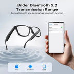 🥇Smart Glasses Photochromic Lenses Bluetooth Call Glasses Audio Eyewear Headset