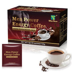 Men's Herbal Energy Coffee-Instant Black Coffee with Maca, Tongkat Ali, Epimedium&Ginseng–Boost Focus, Energy&Stamina