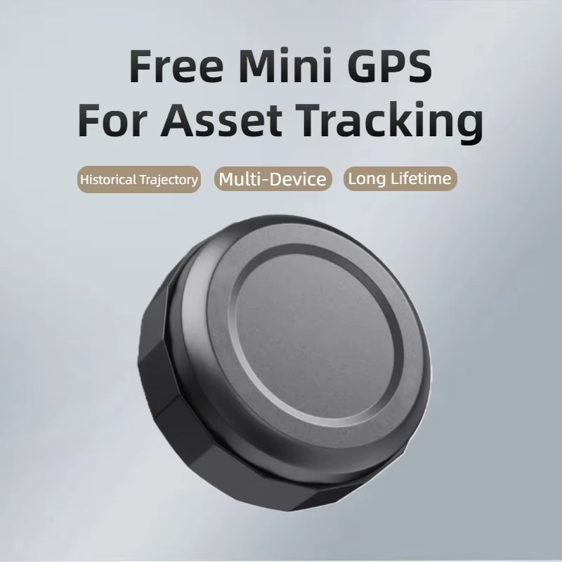 GPS Tracker for Vehicles - Car Tracker Device Hidden for Vehicles, Real-Time Mini Tracker Device for Vehicles, No Monthly Fee Subscription No SIM Card Required(Available for Android and iOS) (Black)