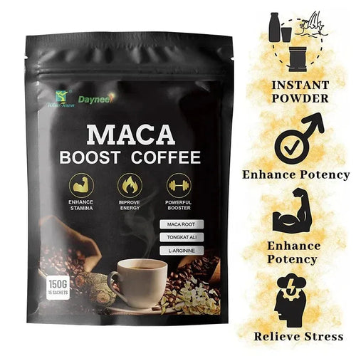Maca Boost Coffee with Horny Goat Weed and Tongkat Ali