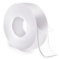 Magic Heavy Duty Nano-Tech Adhesive Tape - Magic Double Sided Clear & Removable Nano Mounting Tape for Walls, Carpets & Rugs – (3cm x 5M Long)