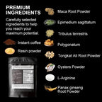 Maca Boost Coffee with Horny Goat Weed and Tongkat Ali